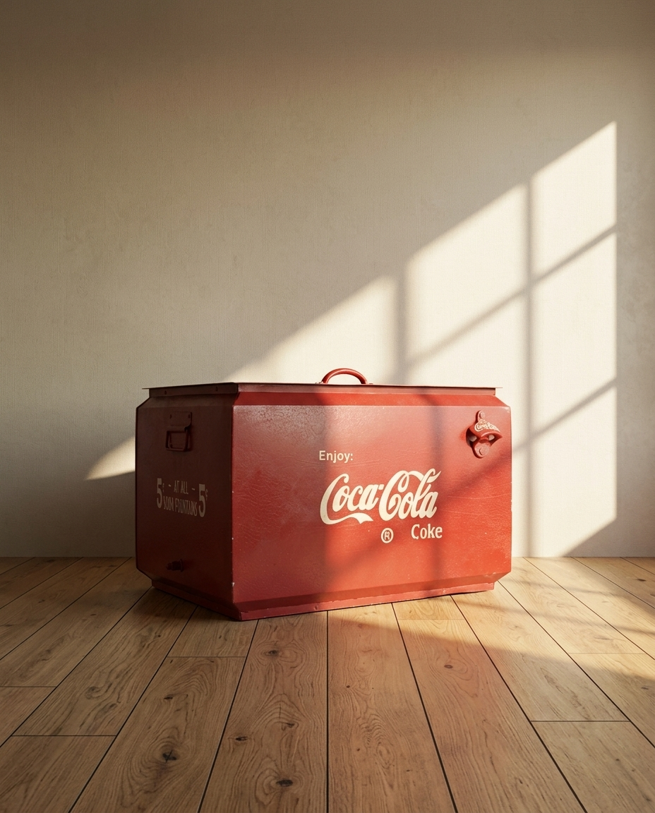 Retro Coca-Cola Cool Box 15 Inches