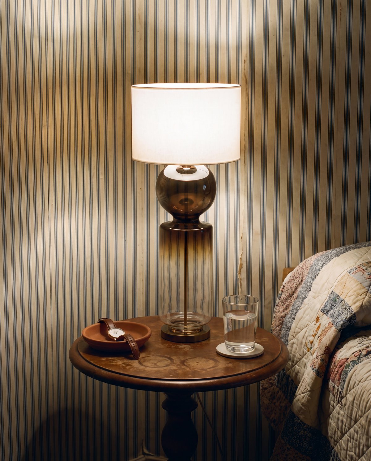 Ball & Cylinder Ombre Table Lamp