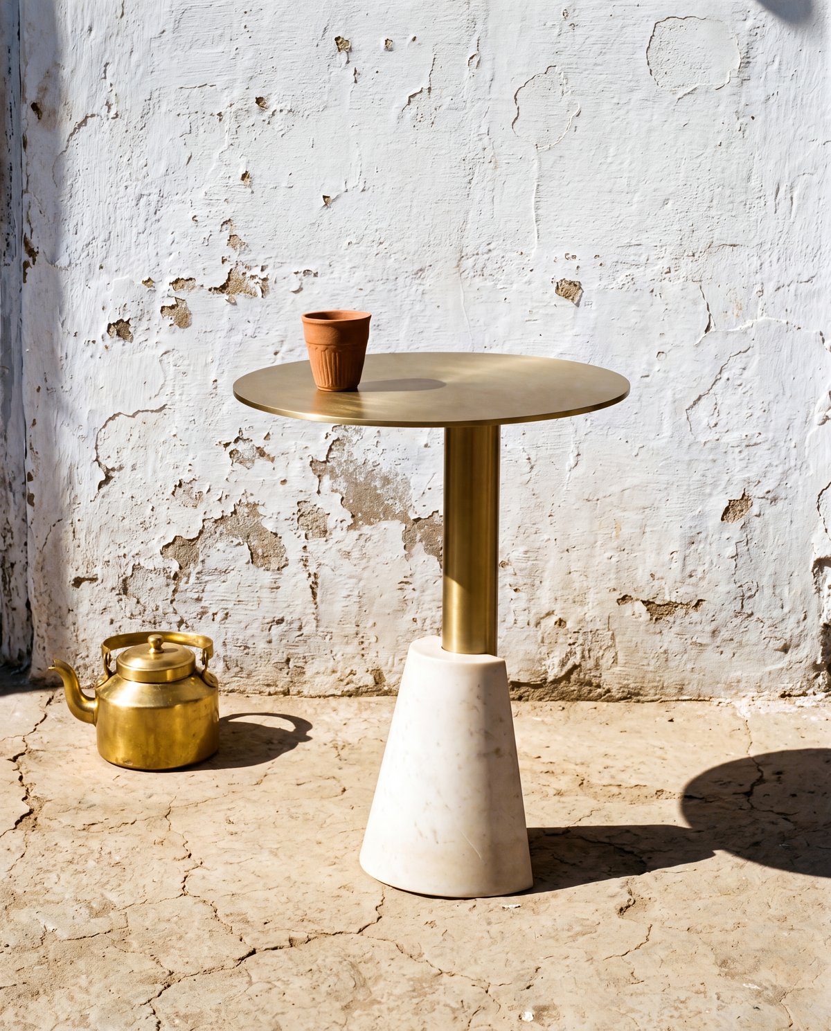 Halved Circular Table