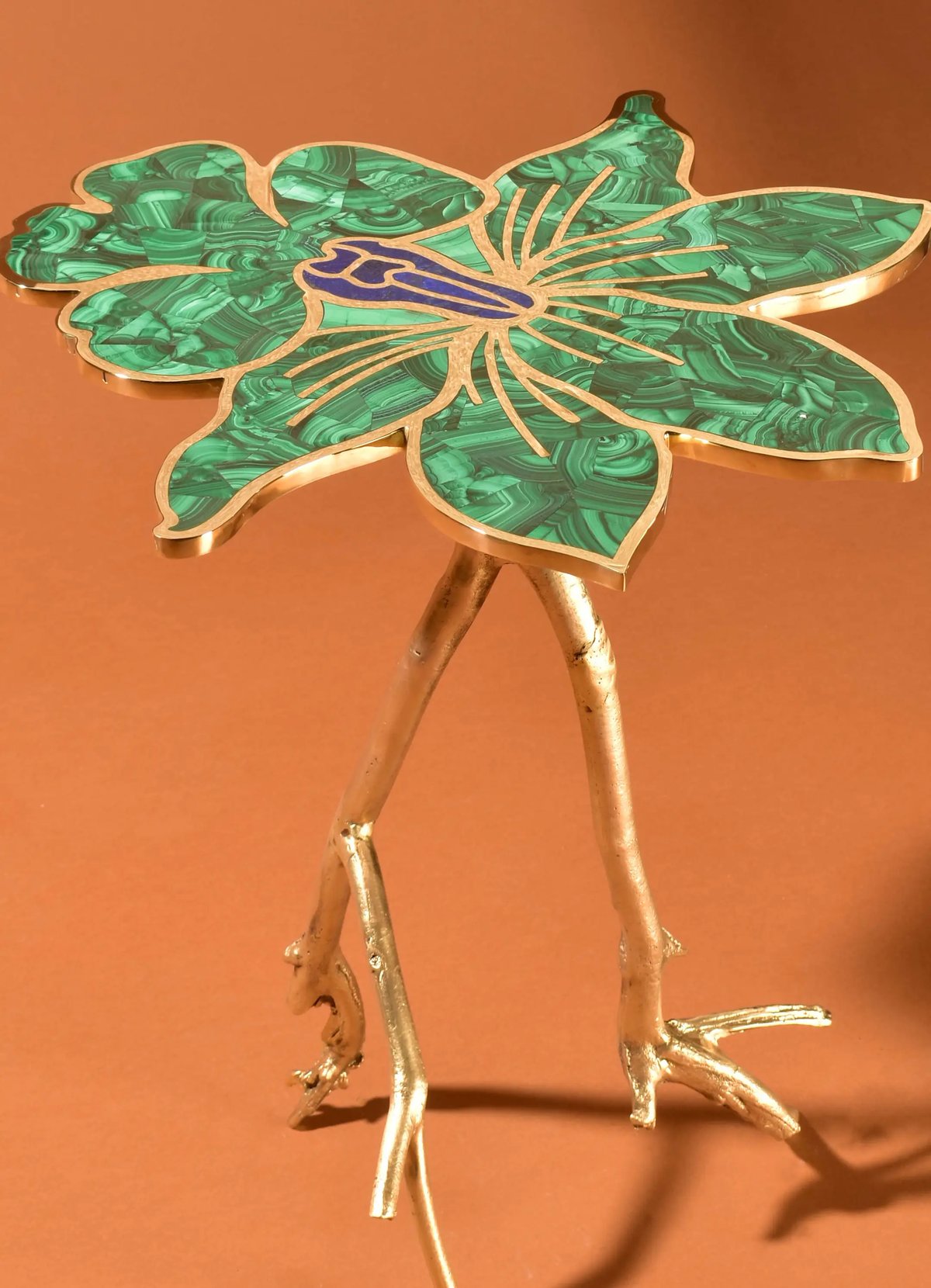Green Hibiscus Table