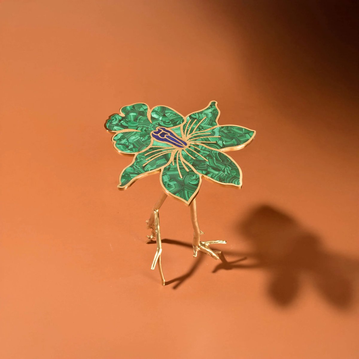Green Hibiscus Table