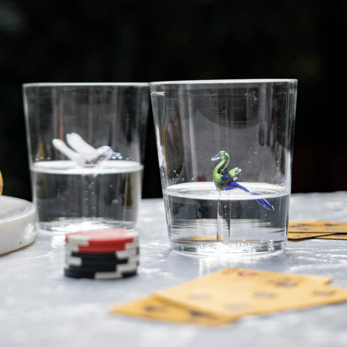 Jade Drinking Glasses - set of 2