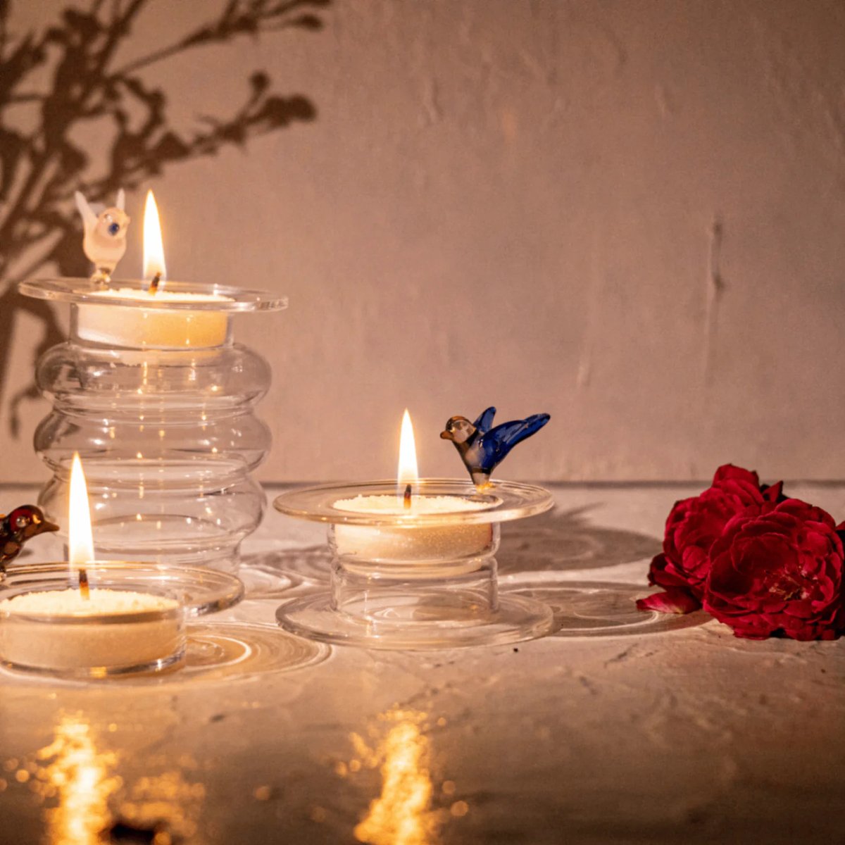 Ava Tea Light Holder - set of 2