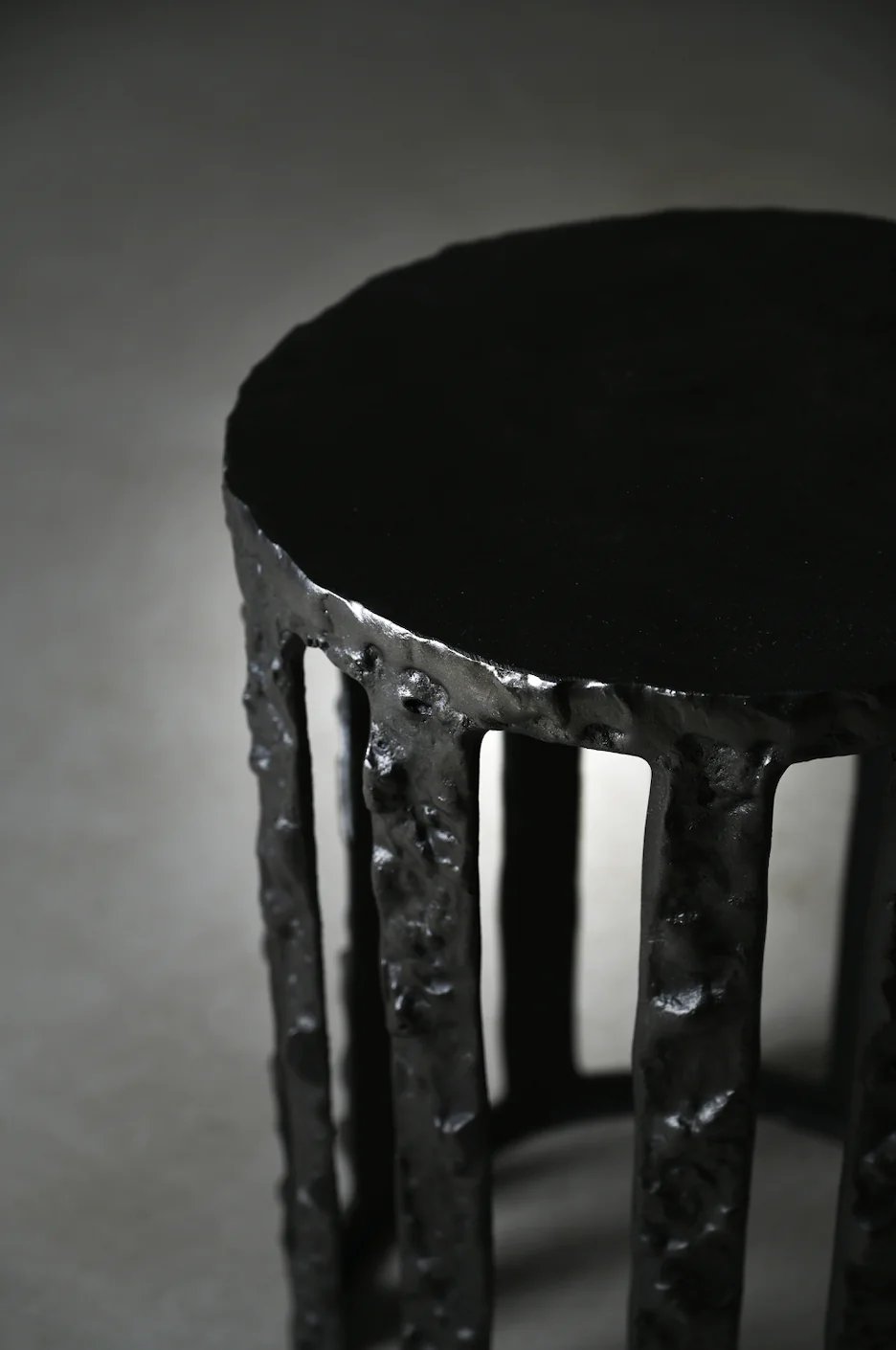 Obsidian Cage Table- set of 2