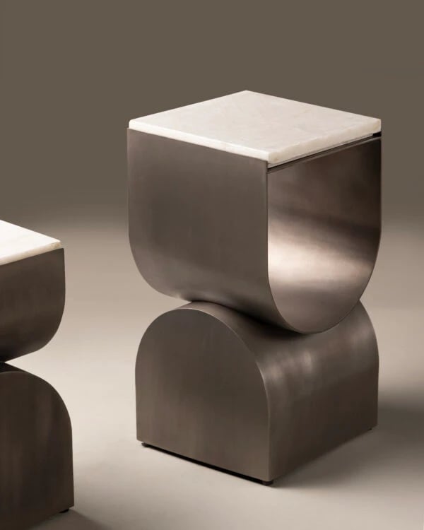 Axial End Tables- set of 2