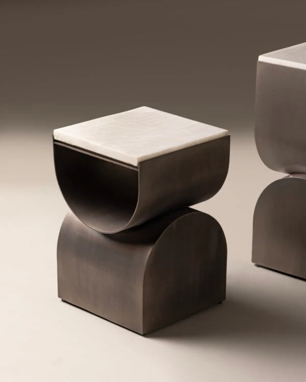 Axial End Tables- set of 2