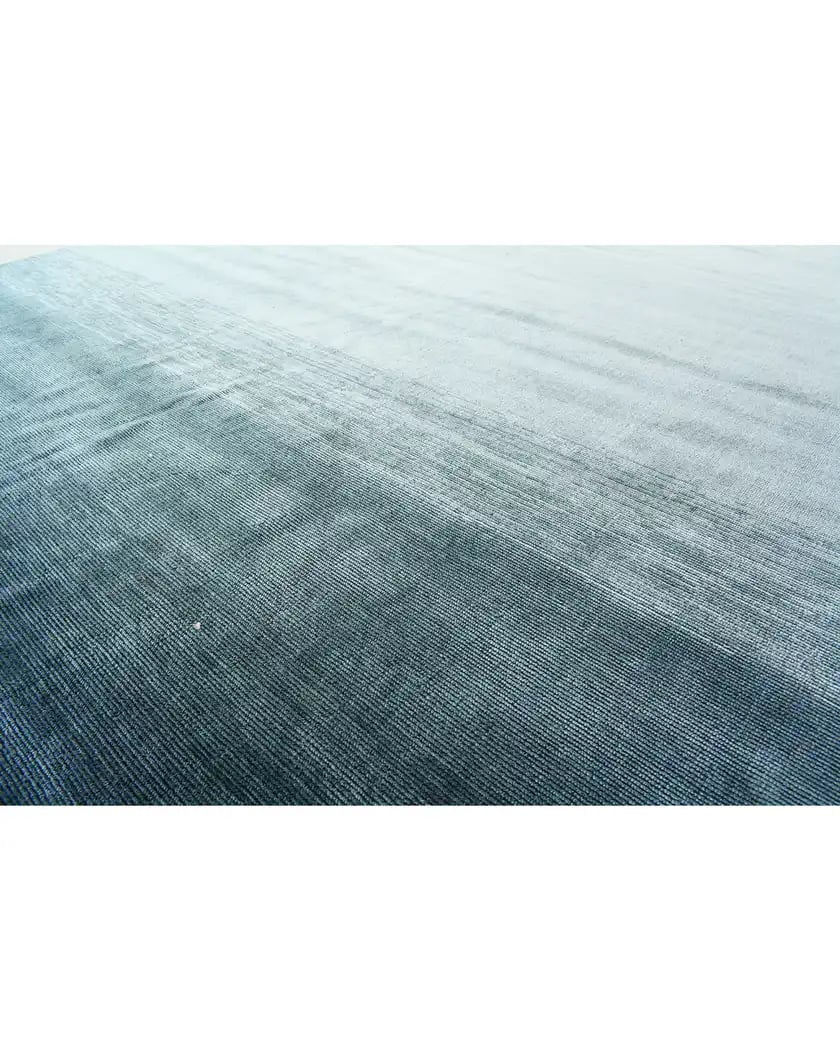Blue Linear Drift Rug