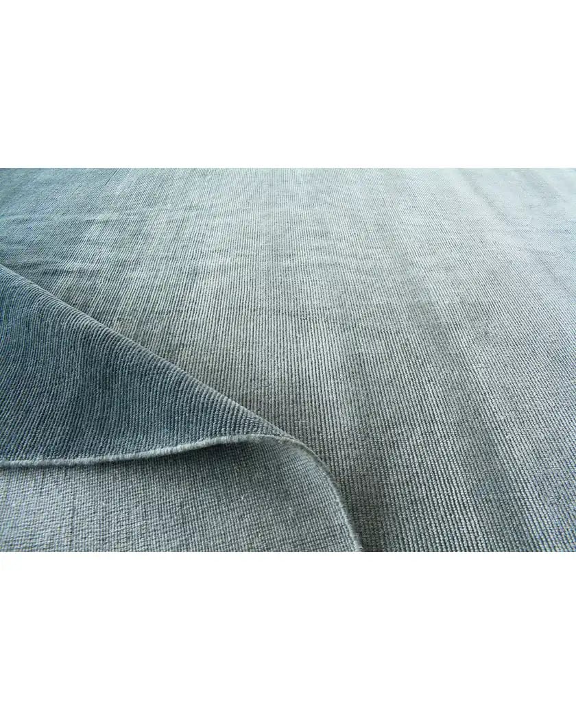 Blue Linear Drift Rug
