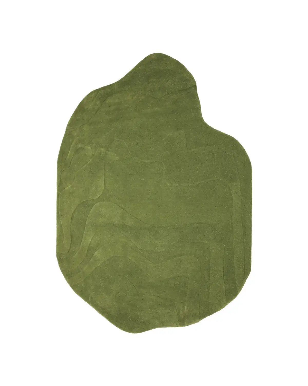 Green Amoeba Rug