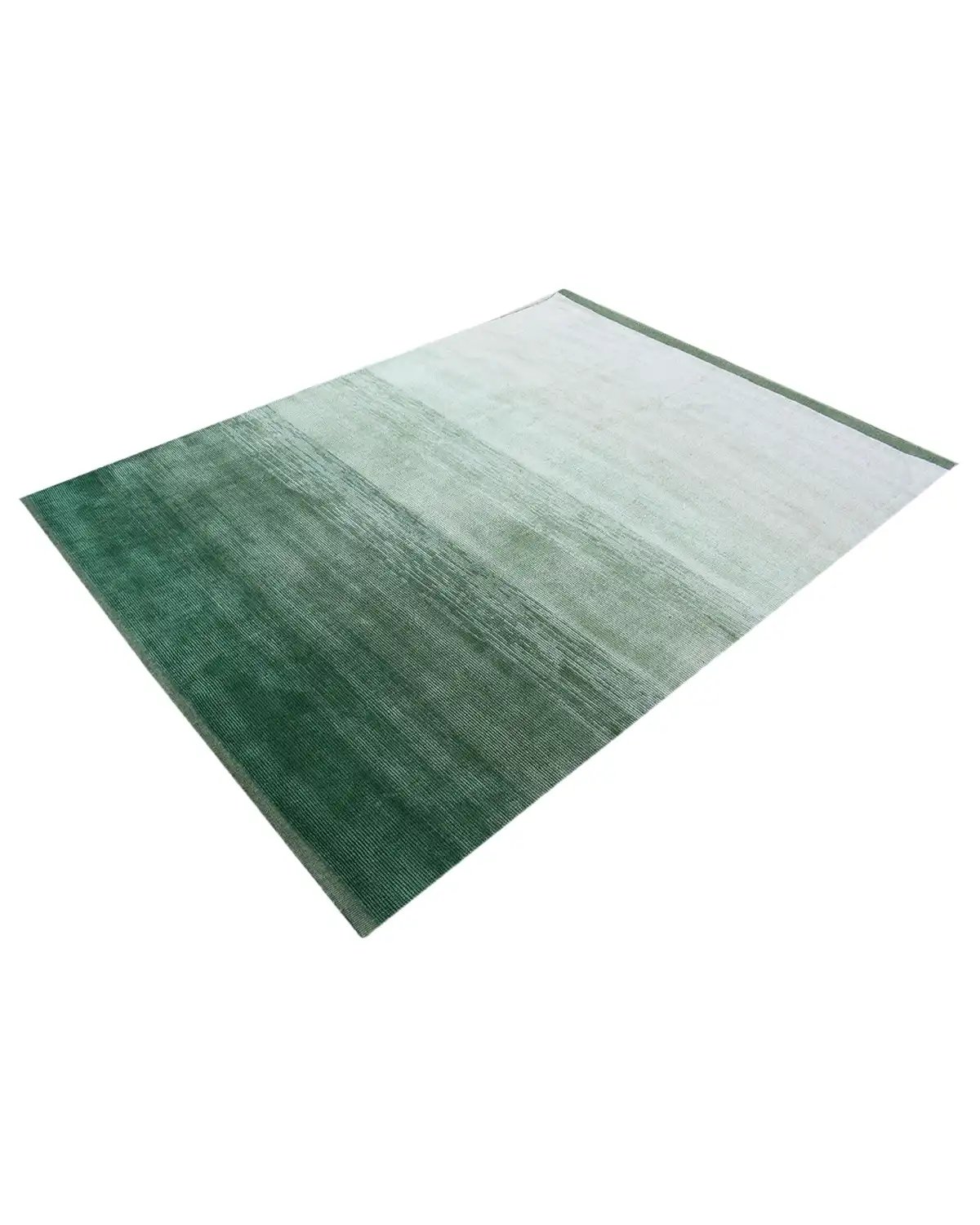 Green Linear Drift Rug