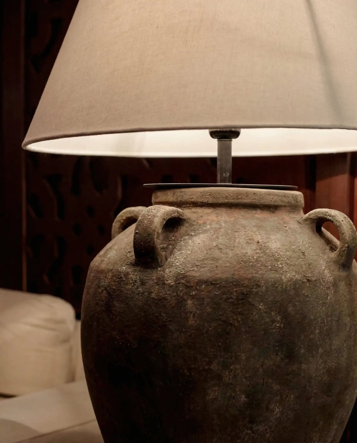 Earthstone Lamp