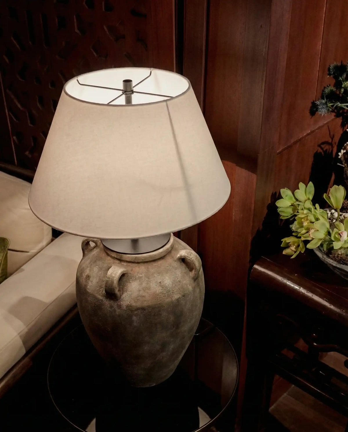 Earthstone Lamp
