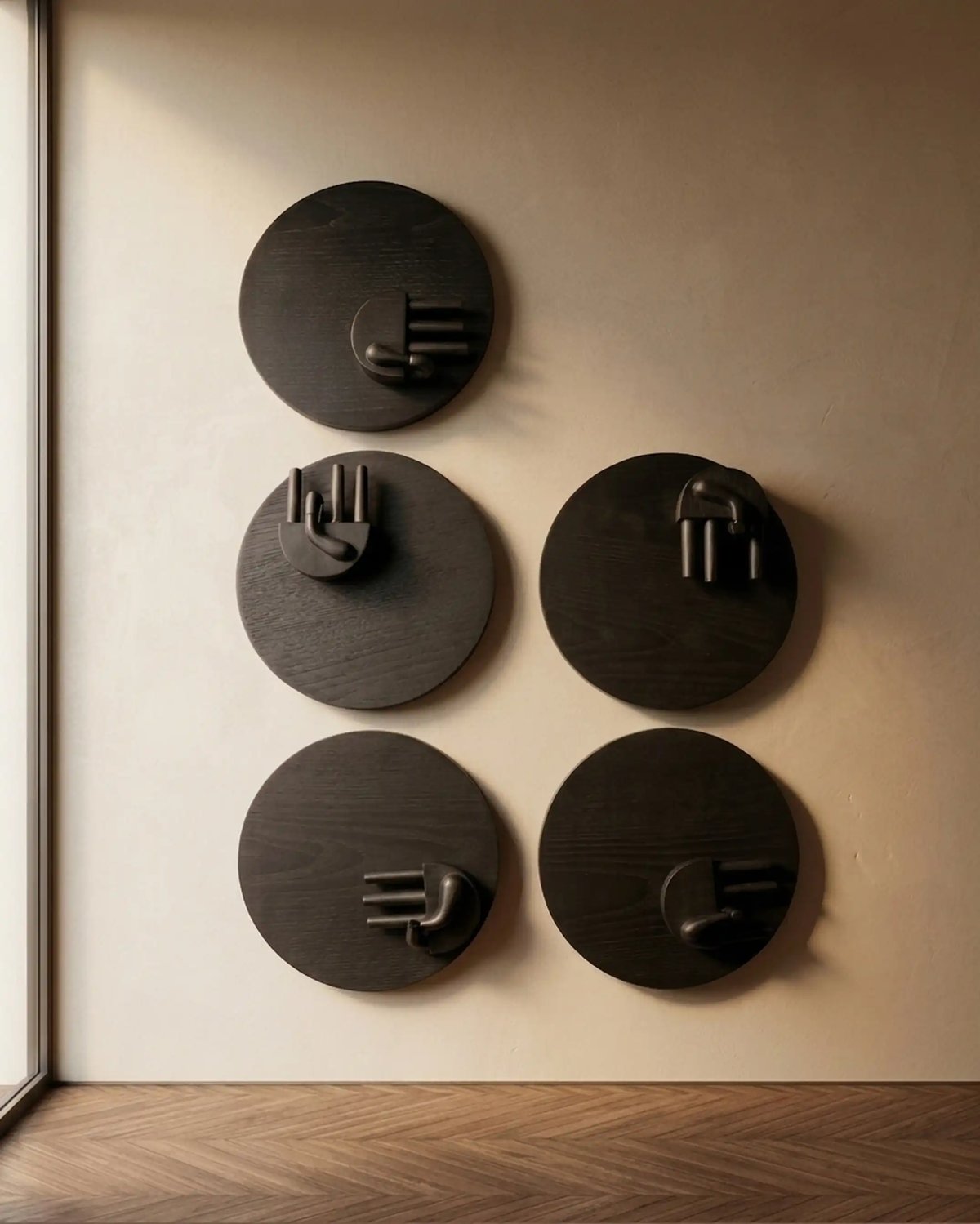 Mudra Wall Art- set of 5