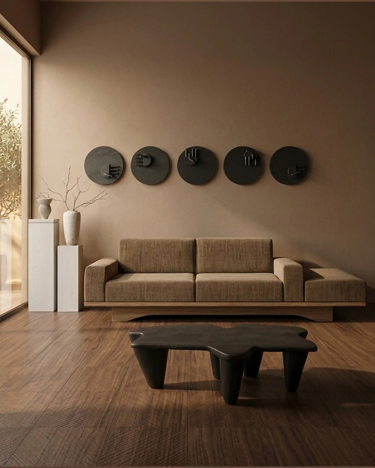 Mudra Wall Art- set of 5
