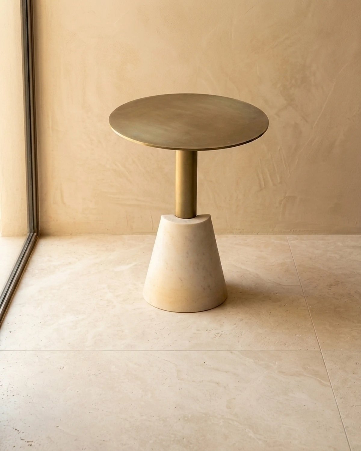 Halved Circular Table
