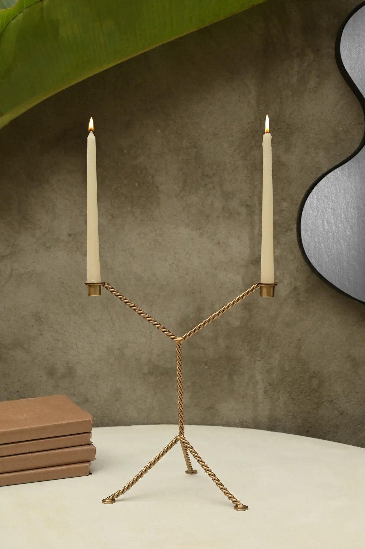 Flint Candle Holder