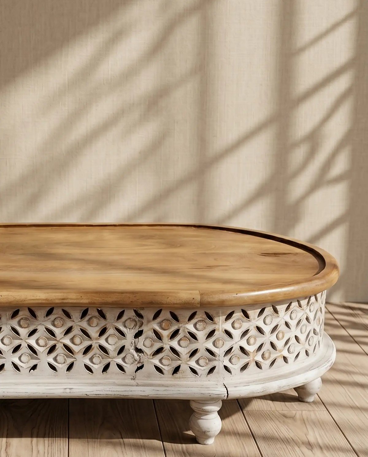 Wooden Carved Center Table