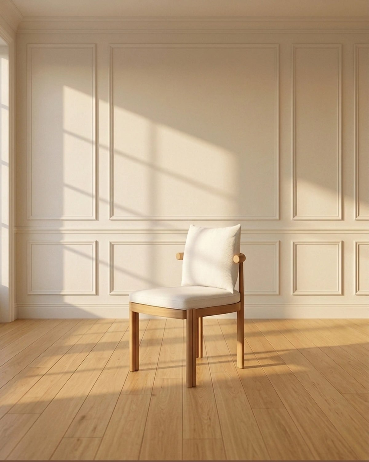 Maison Teak Armless Chair