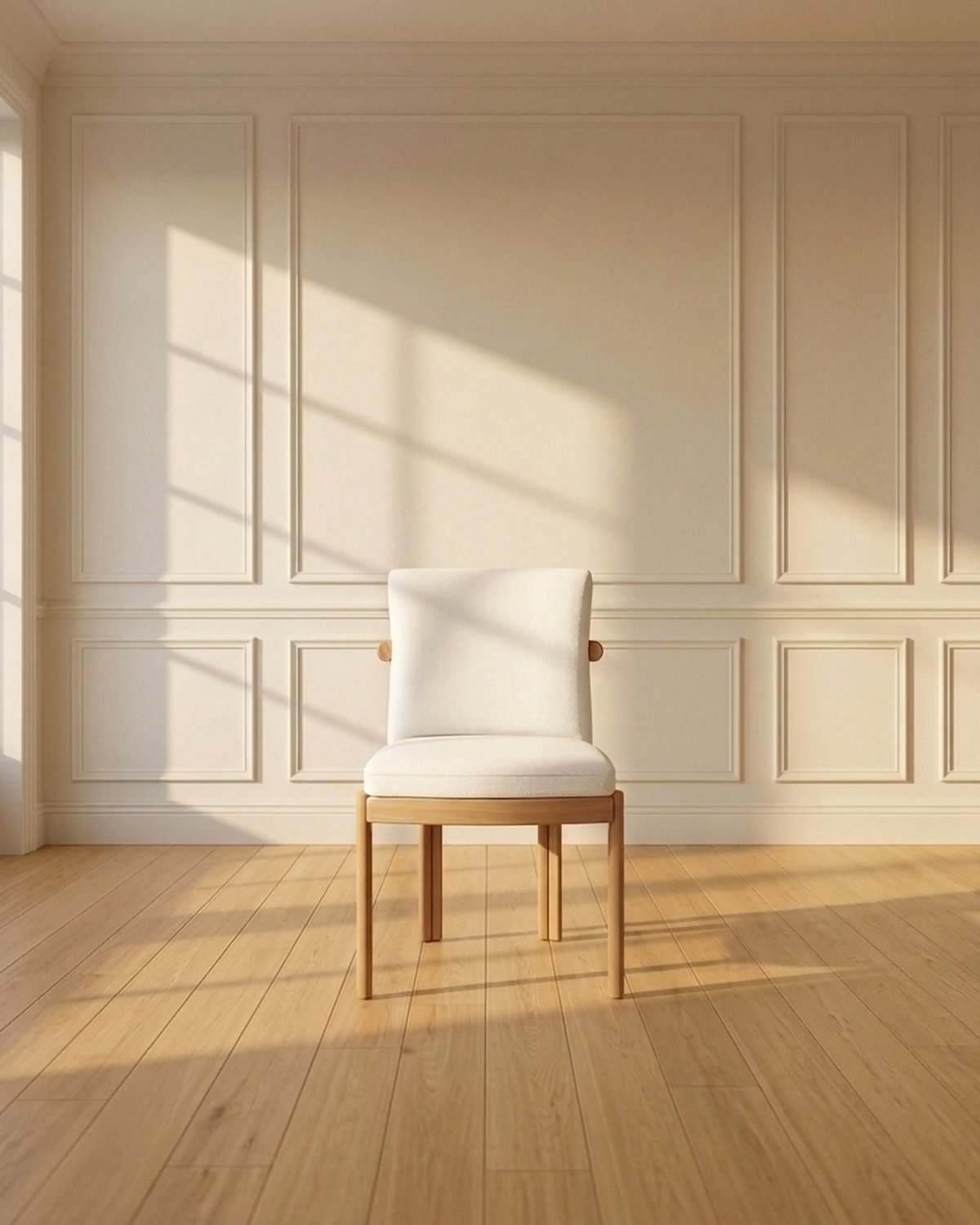Maison Teak Armless Chair