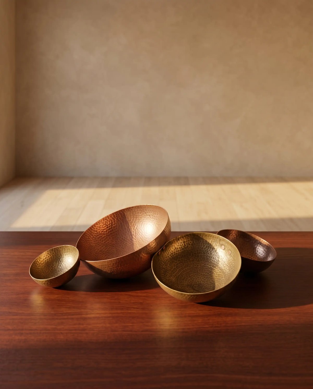 Copper Brass Jointed Bowls