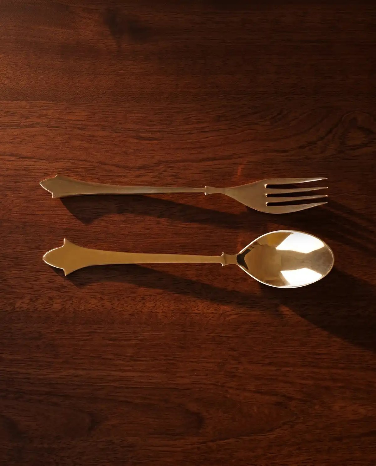 Crescent Spoon & Fork