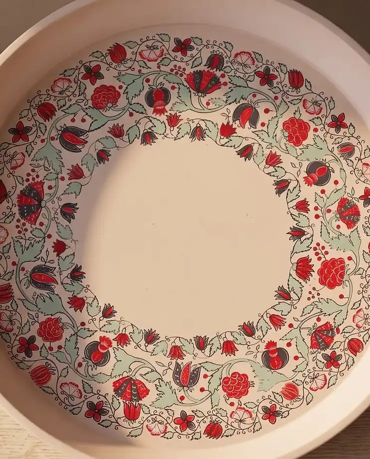 Kalam Table Chintz