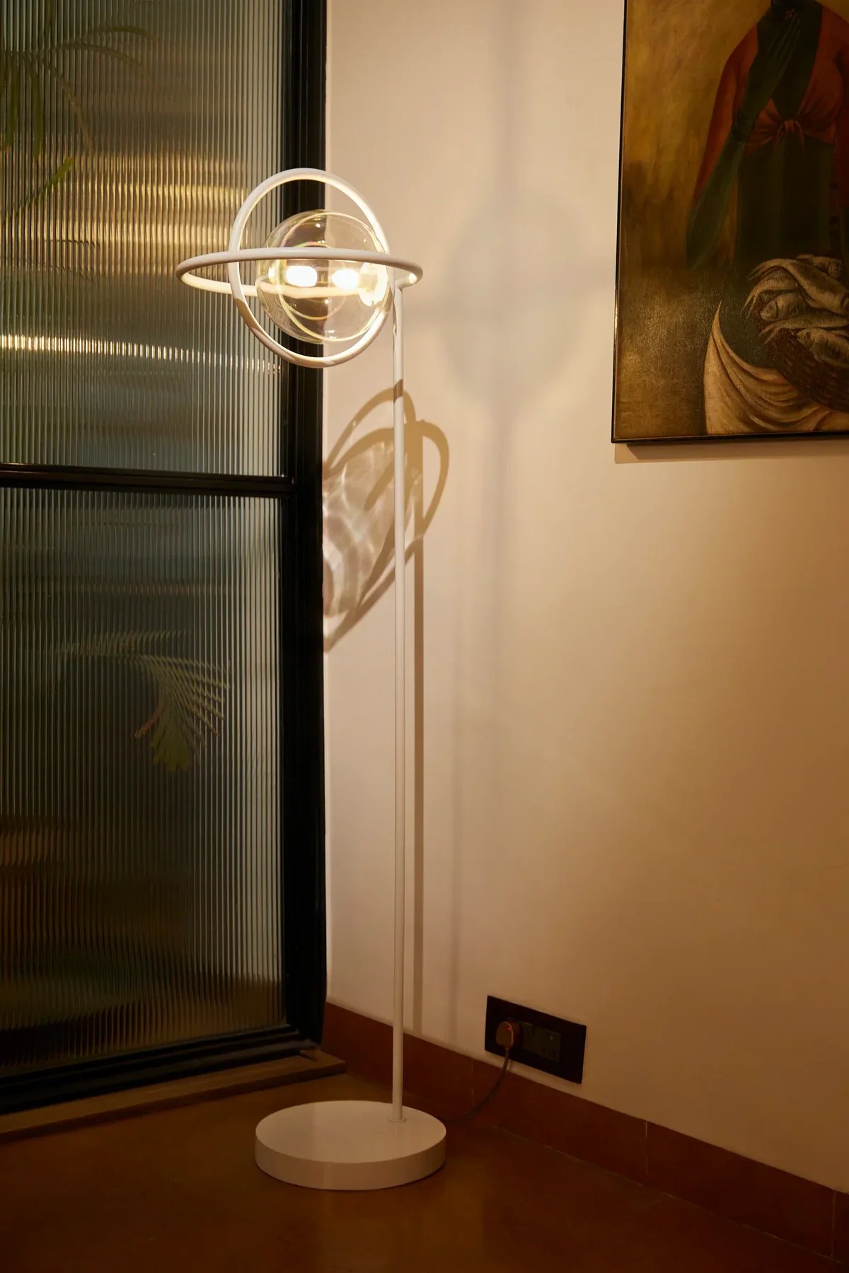 Eclipse Sphere Floor Lamp