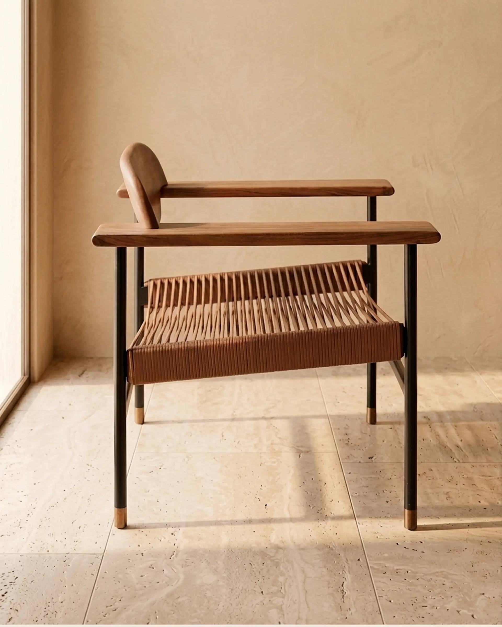 Cross Weave Lounge Chair alternate view