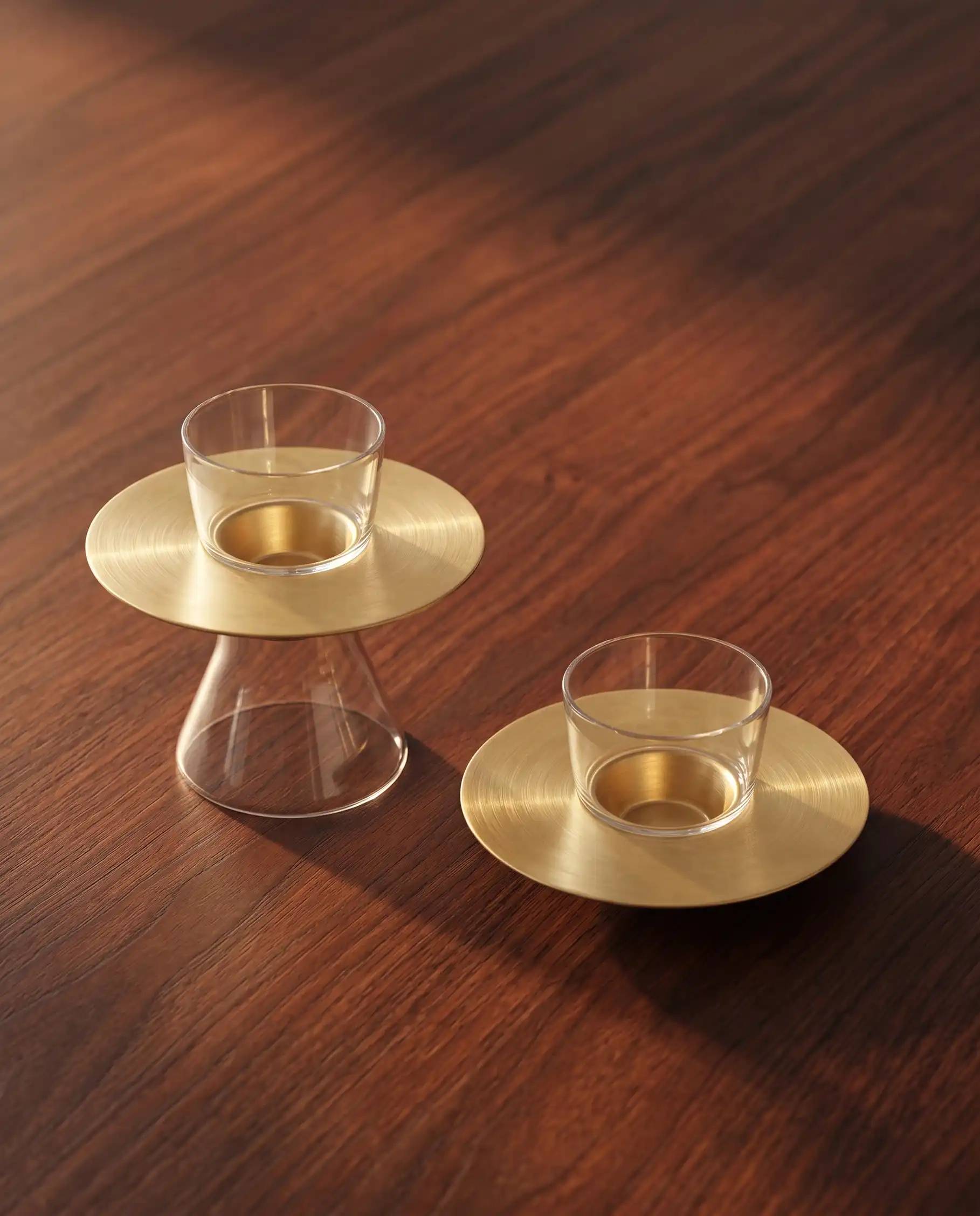 Ufo Cup Saucer Set of 2 With Mini Jar alternate view