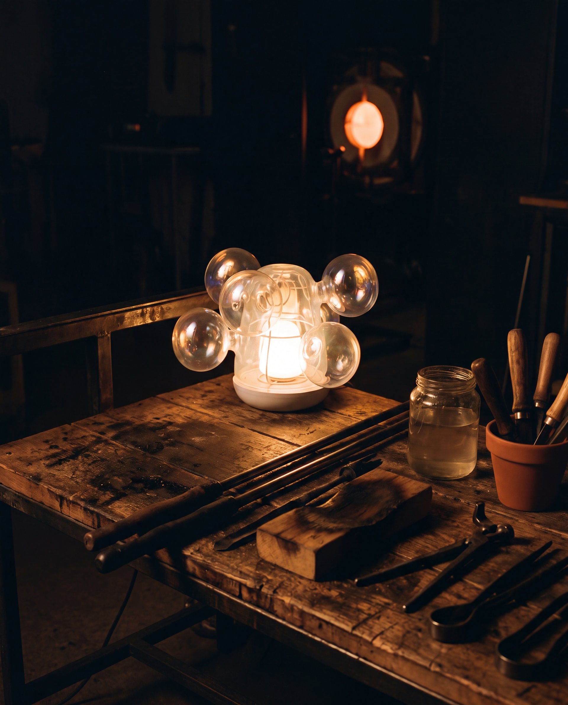 Bubble Glow Table Lamp Small
