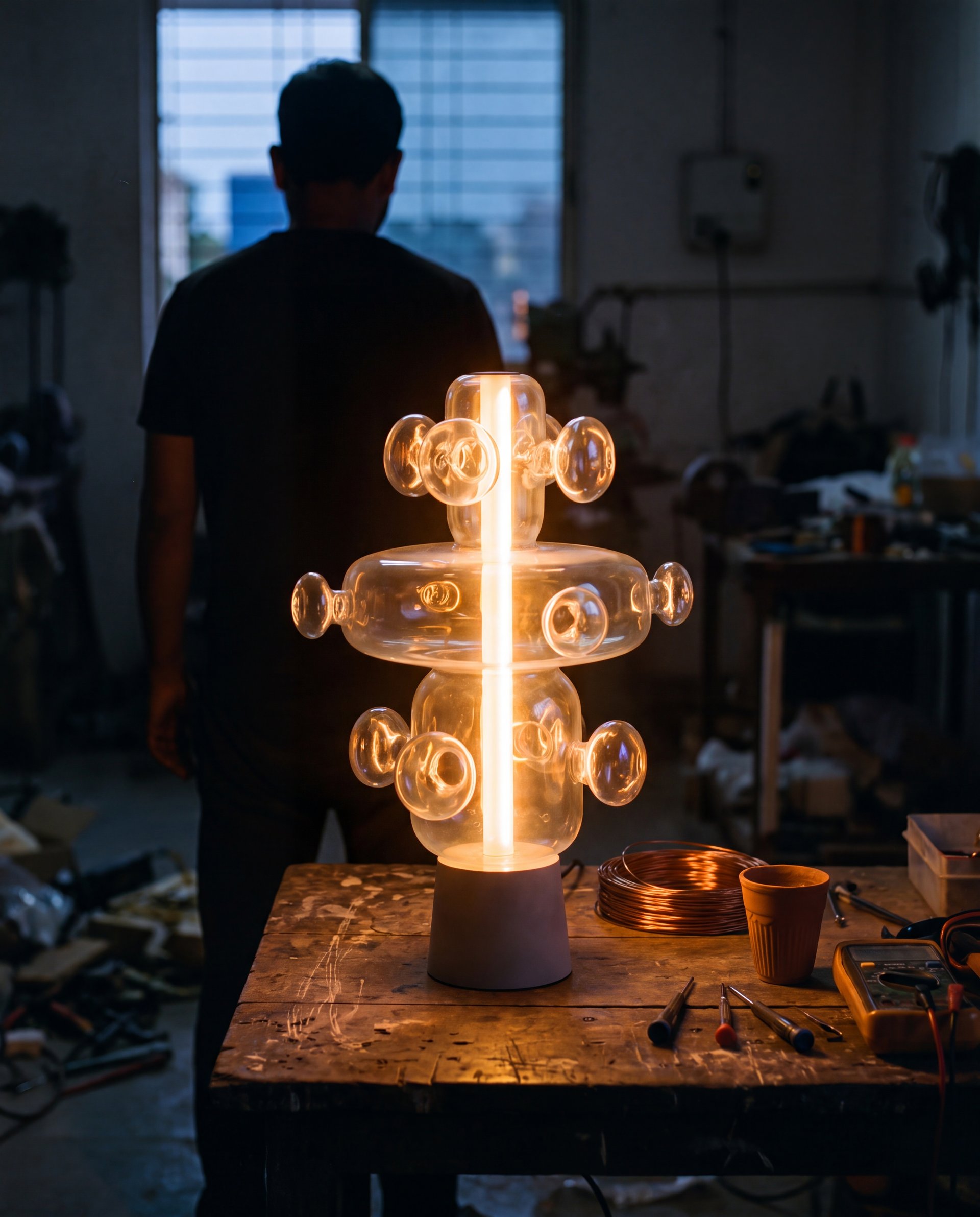 Bubble Nebula Table Lamp