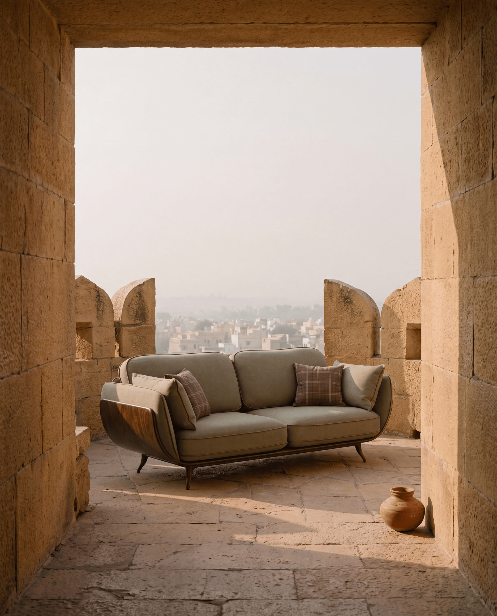 Bastion Sofa - 3 Seater