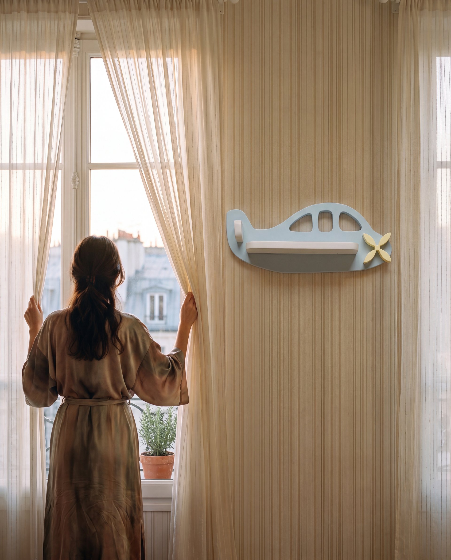 Fly high shelf