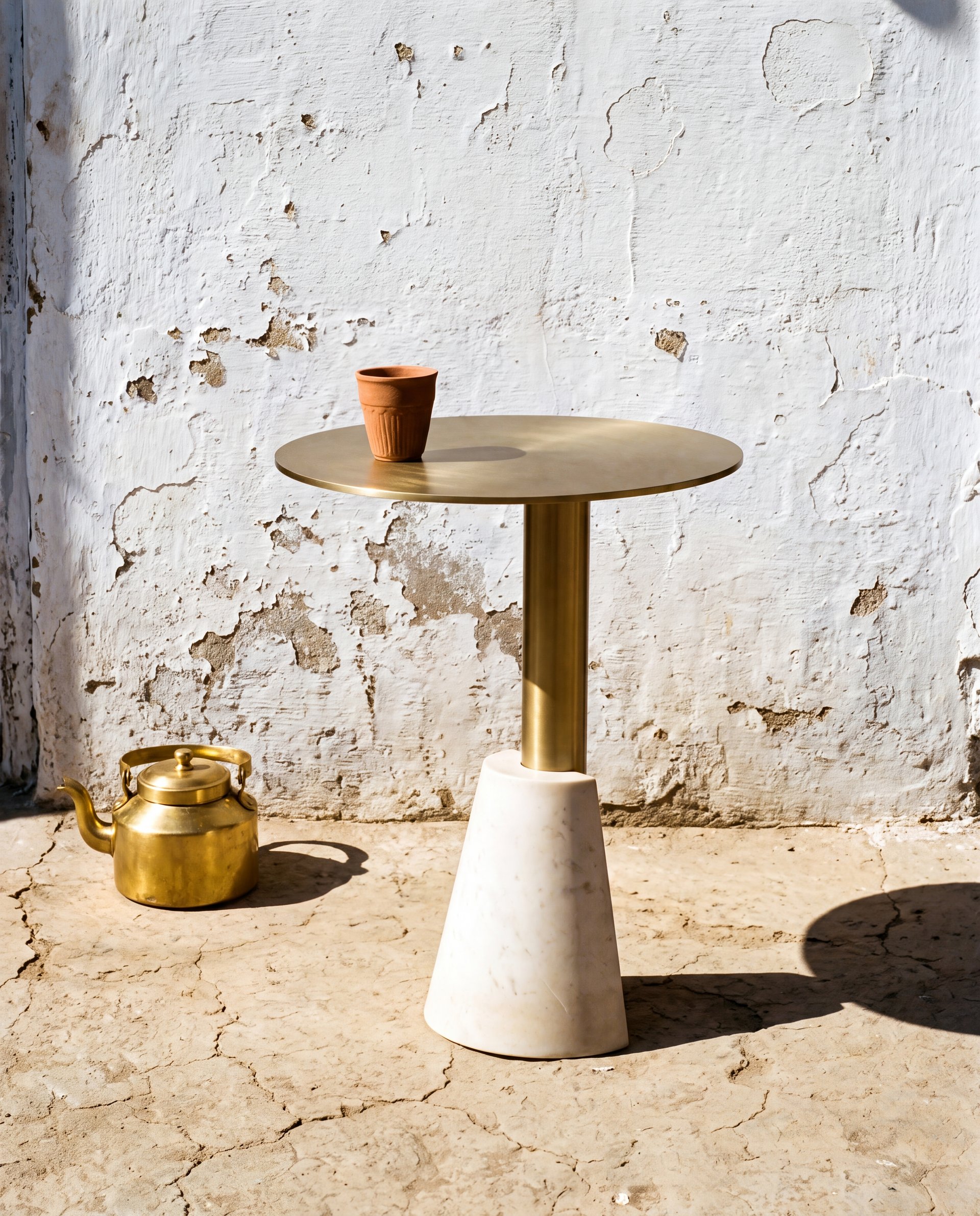 Halved Circular Table