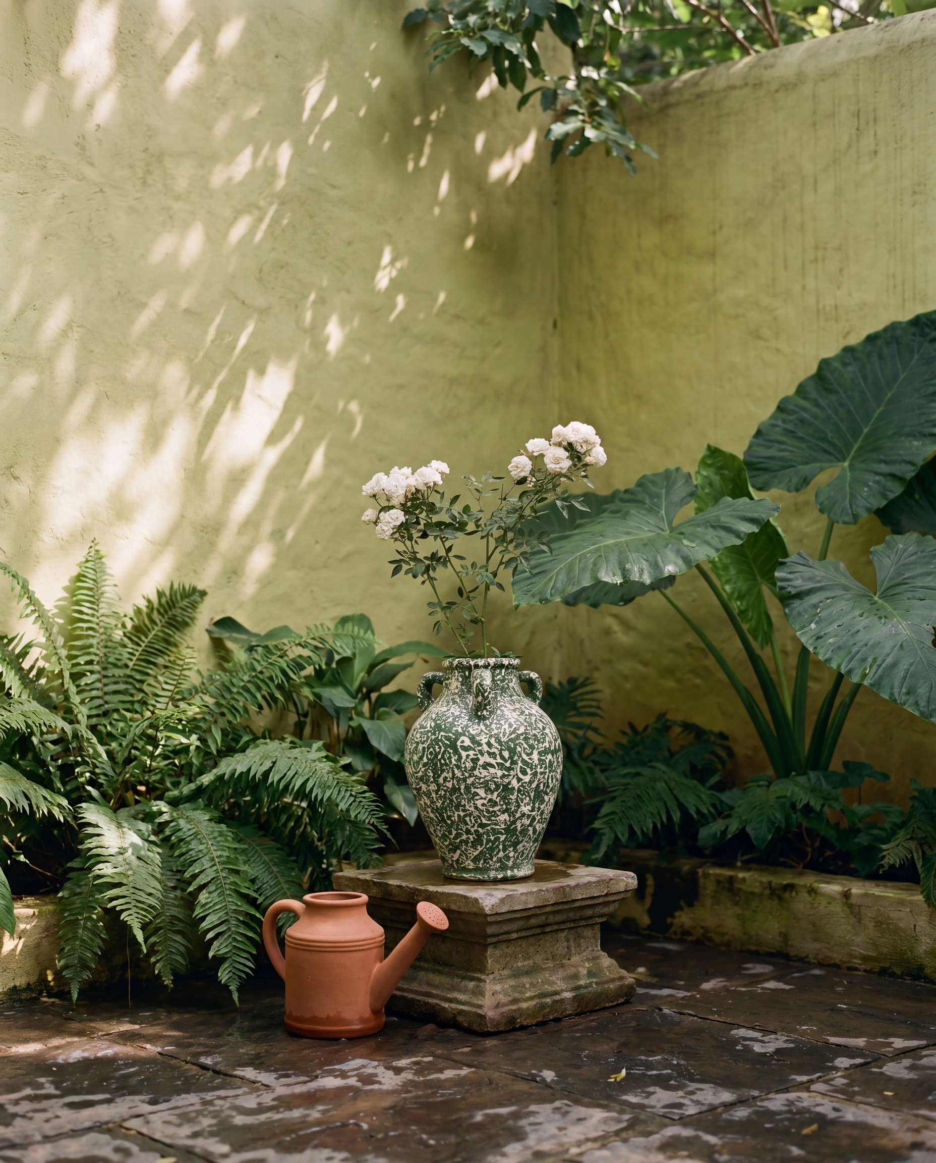 Jade Terracotta Pot