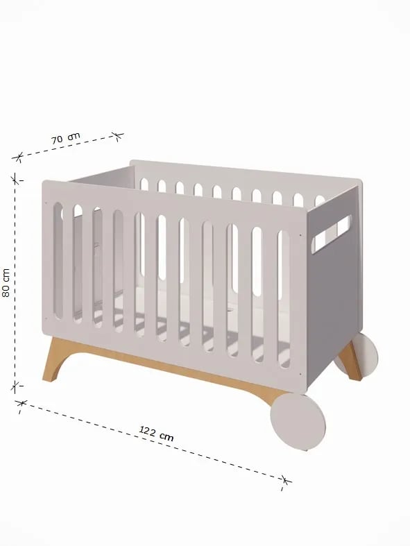 The Voyager Cot with Mattress