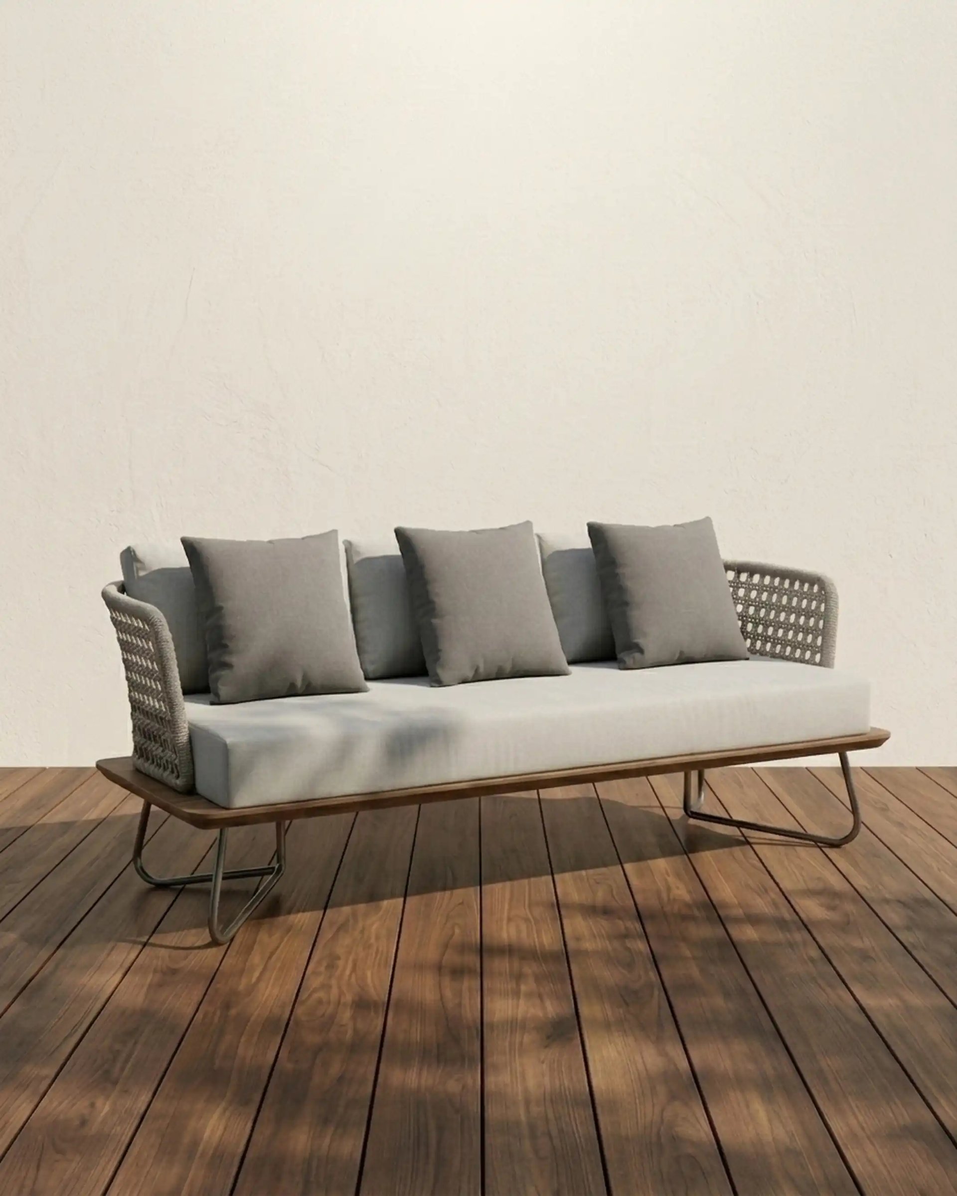 Boulder 3 Seater Sofa Gray