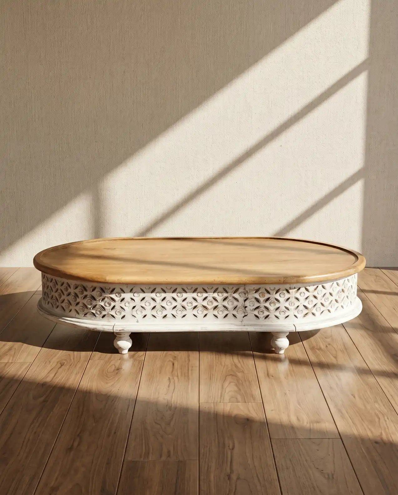 Wooden Carved Center Table