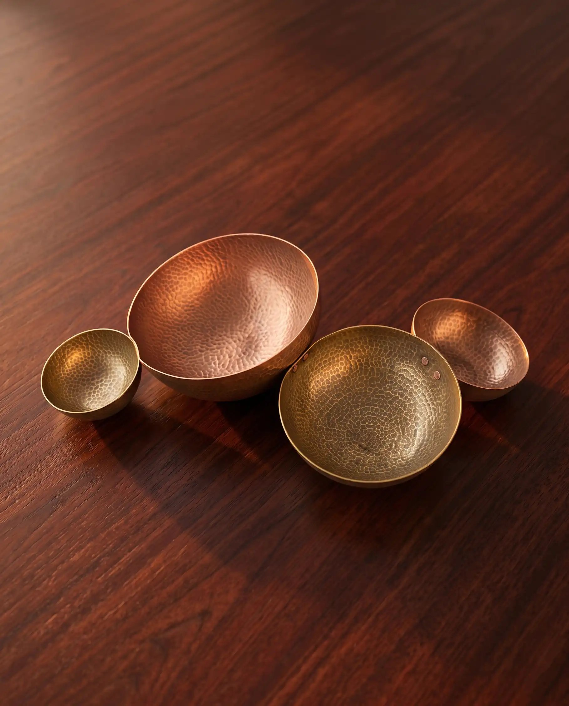 Copper Brass Jointed Bowls