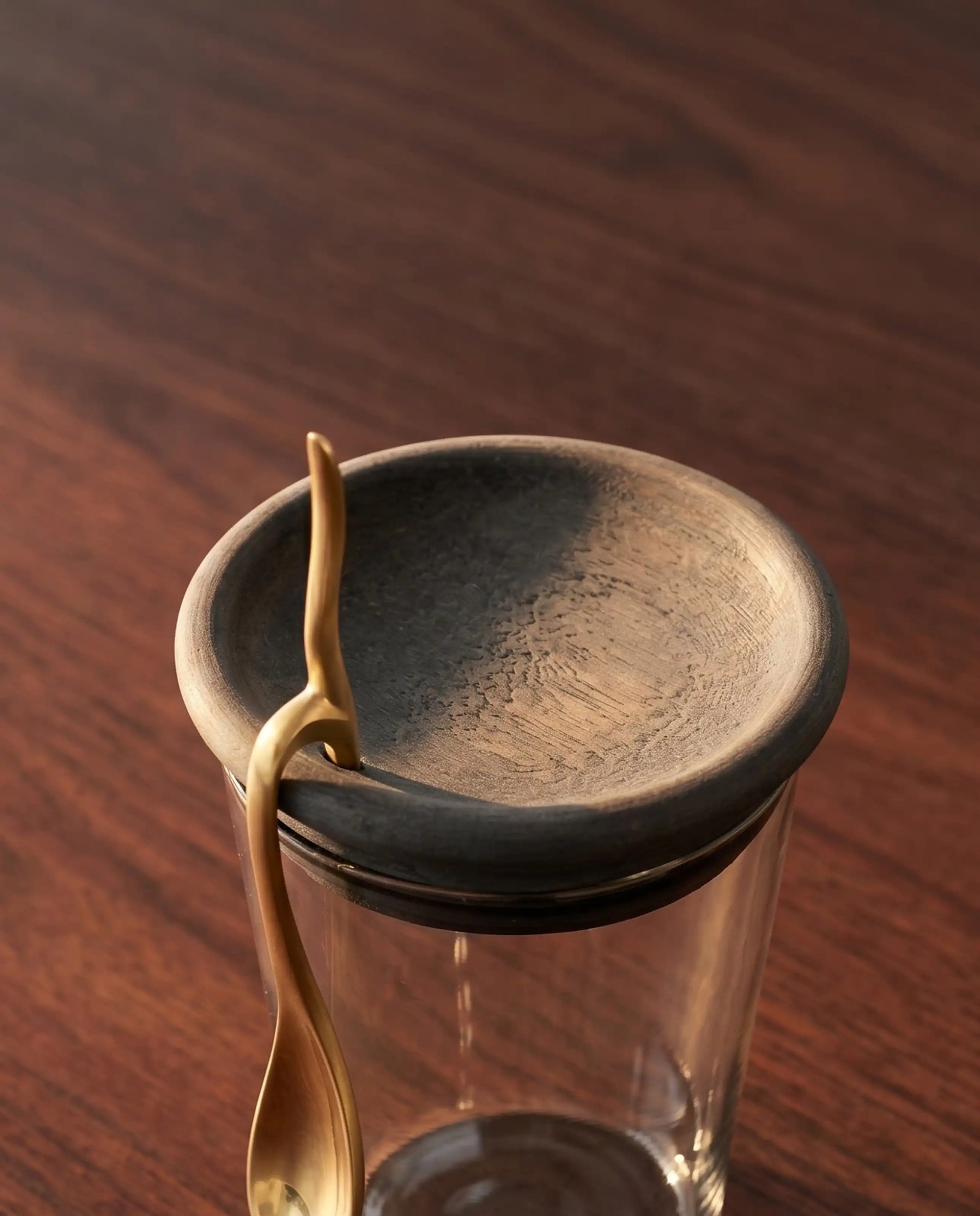 Perch Spoon with Jar