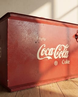 Retro Coca-Cola Cool Box 15 Inches view