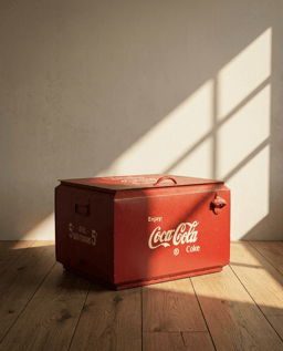Retro Coca-Cola Cool Box 15 Inches view