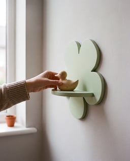 Flower shelf view