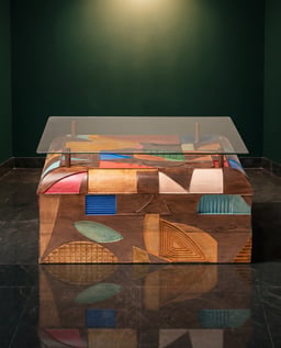 The Cubist Centre Table view