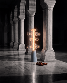 Bubble Nebula Floor Lamp view
