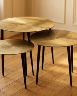 Brass Beyond Center Tables (Set of 3) view