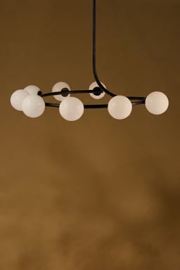 Arc Chandelier view