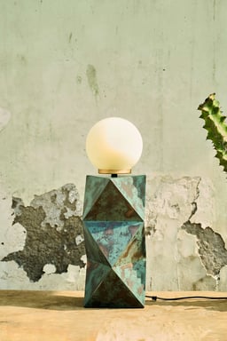 Facet Table Lamp view