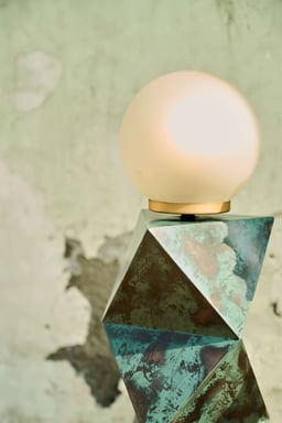 Facet Table Lamp view