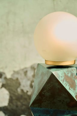 Facet Table Lamp view